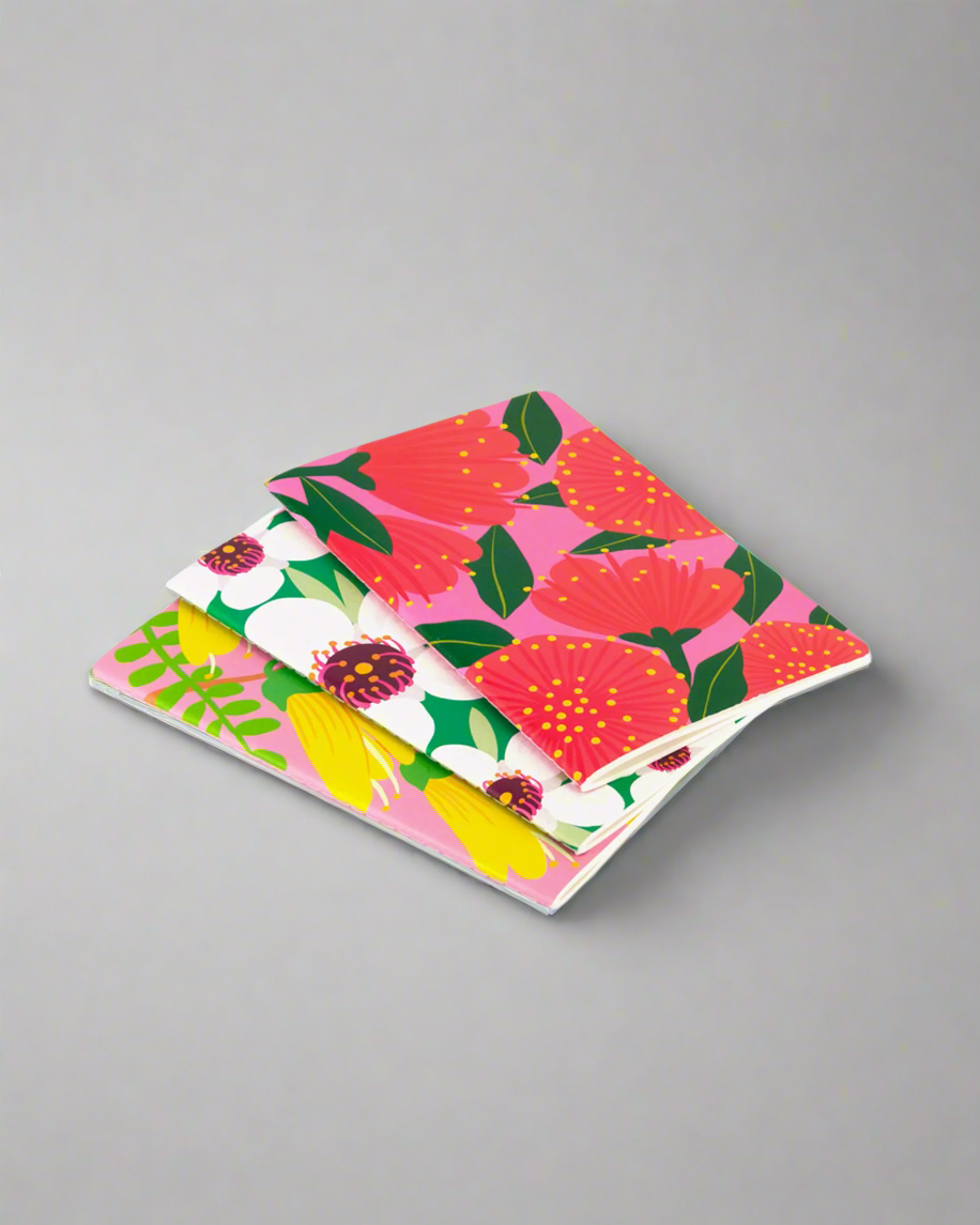 Bright Botanical Notebooks
