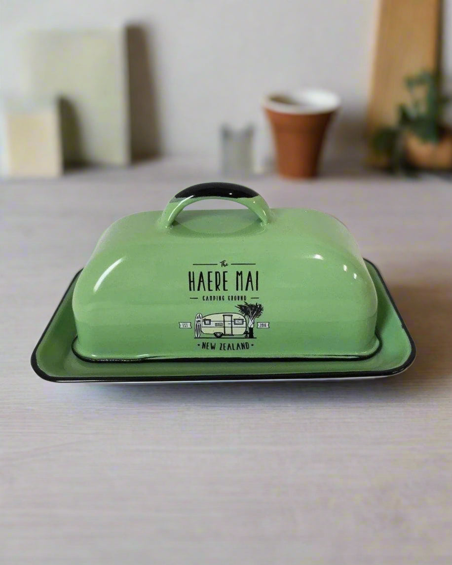 Enamel Butter Dish