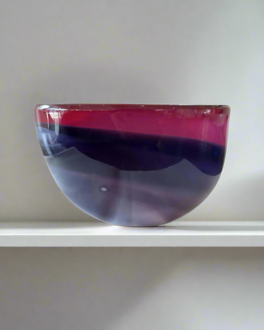 Amethyst Swirl Bowl