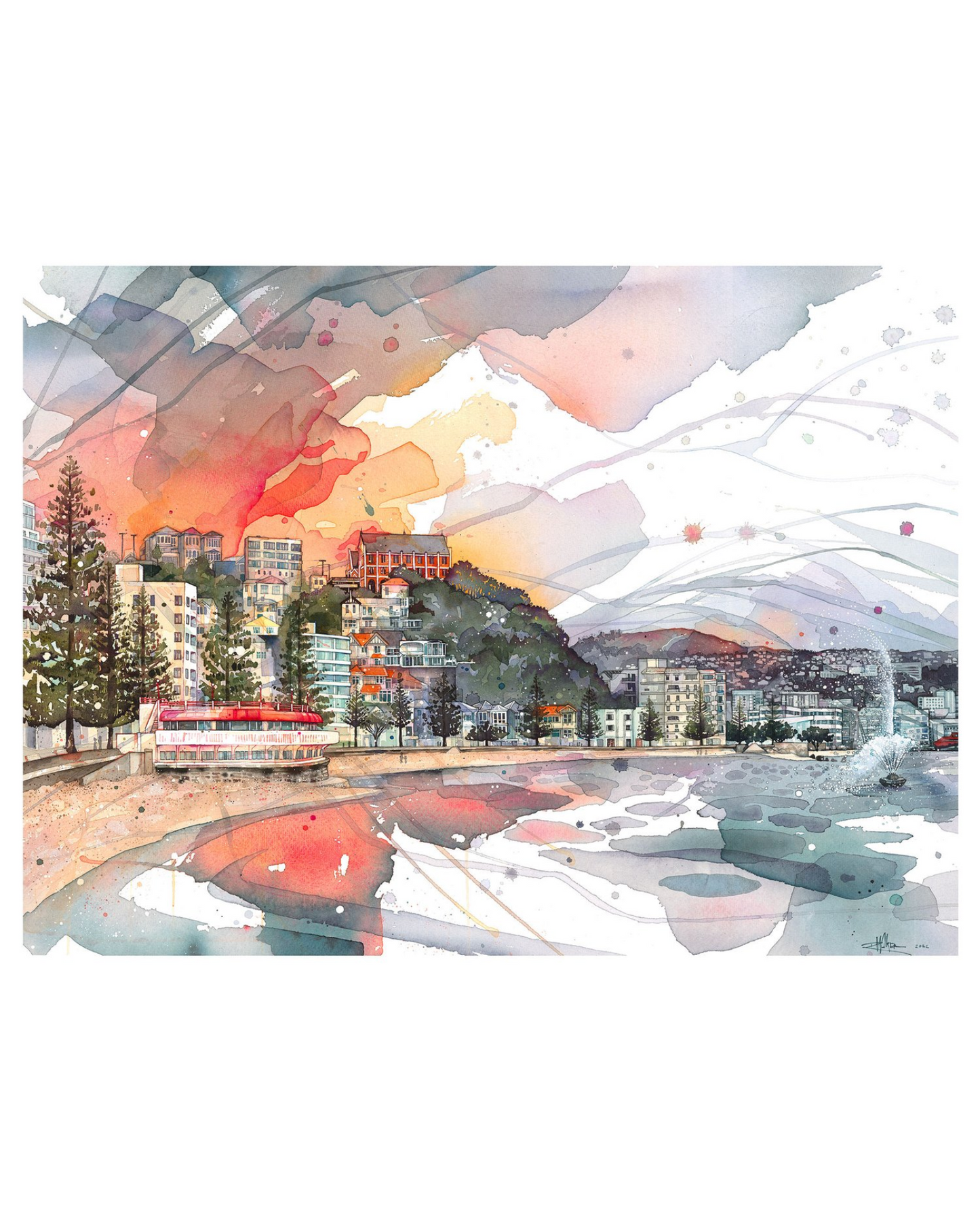 Oriental Bay Sunset