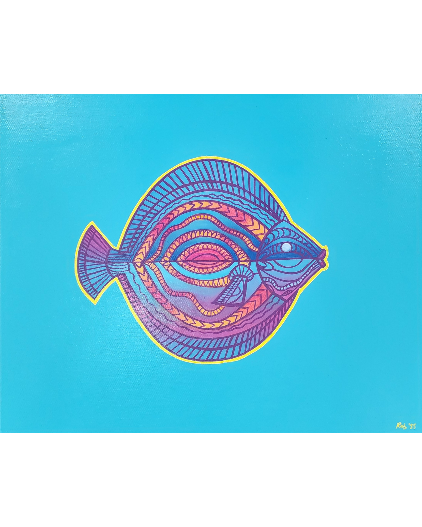 Nga Tamariki - Pātiki - Print
