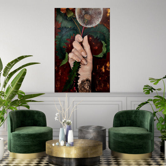 A Lion's Heart Painting