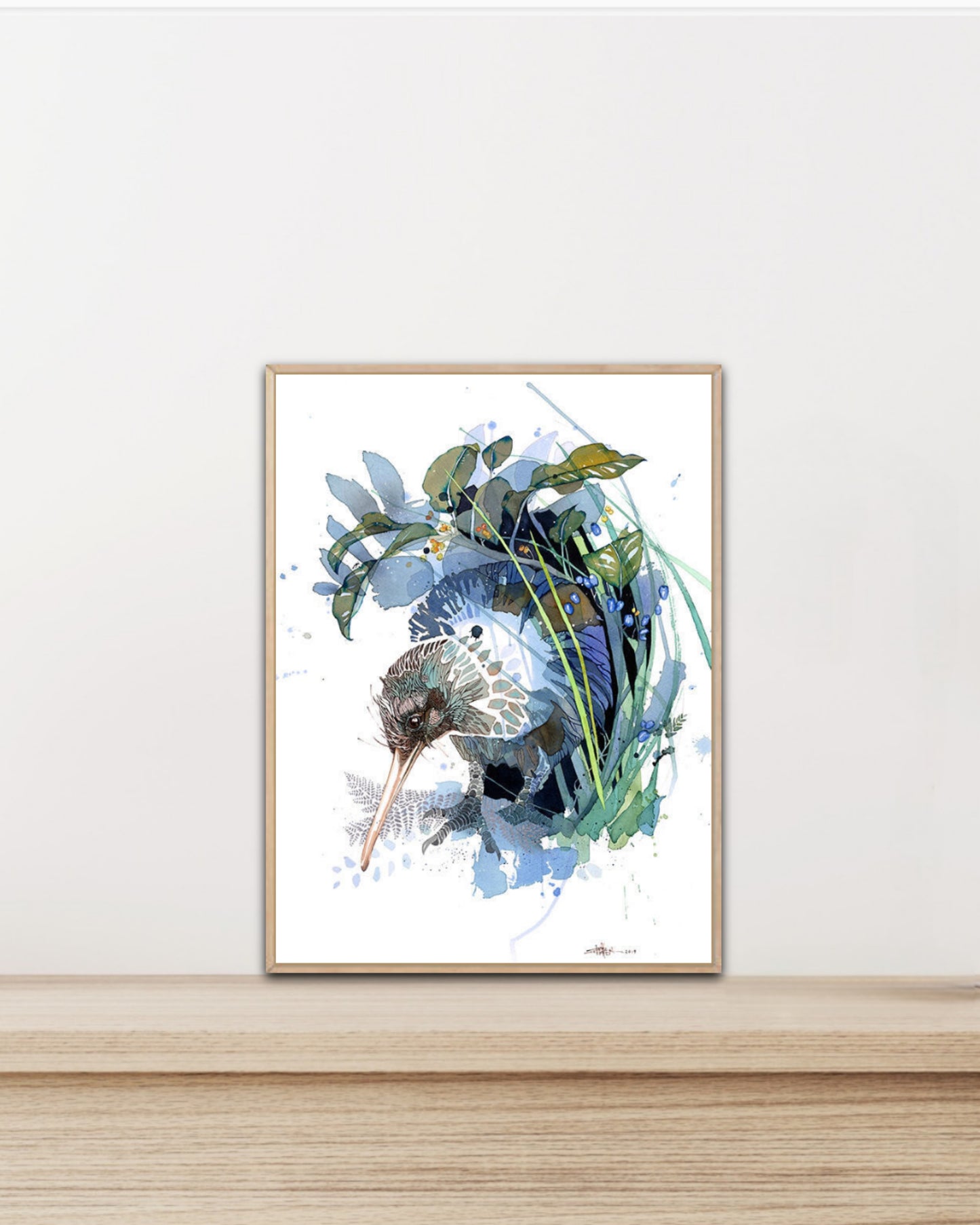 Box frame - Evening Kiwi