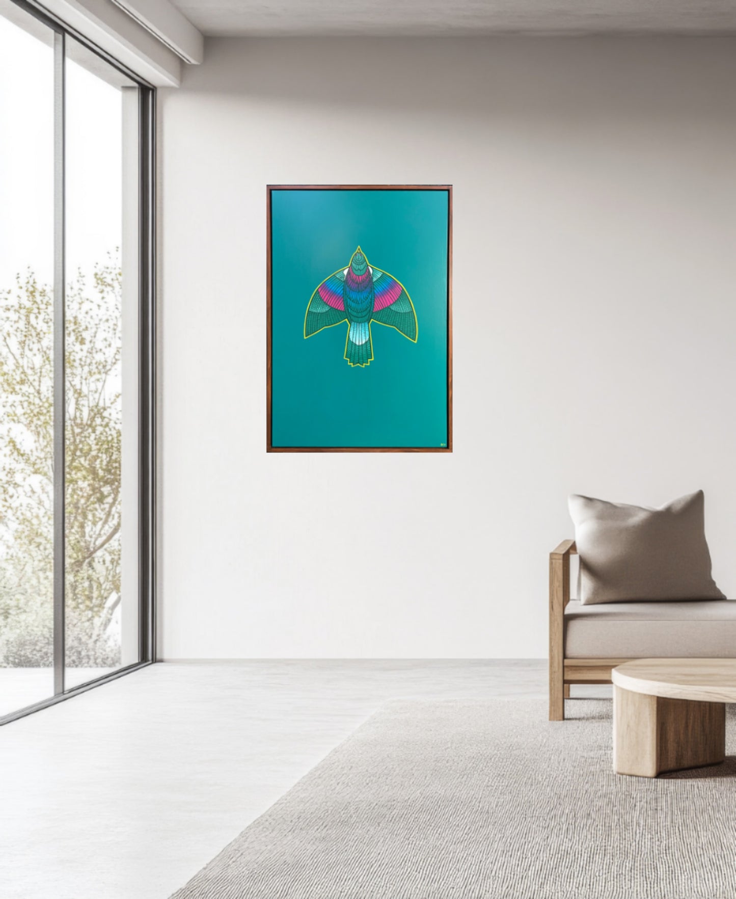 Nga Tamariki - Kererū - Original Painting