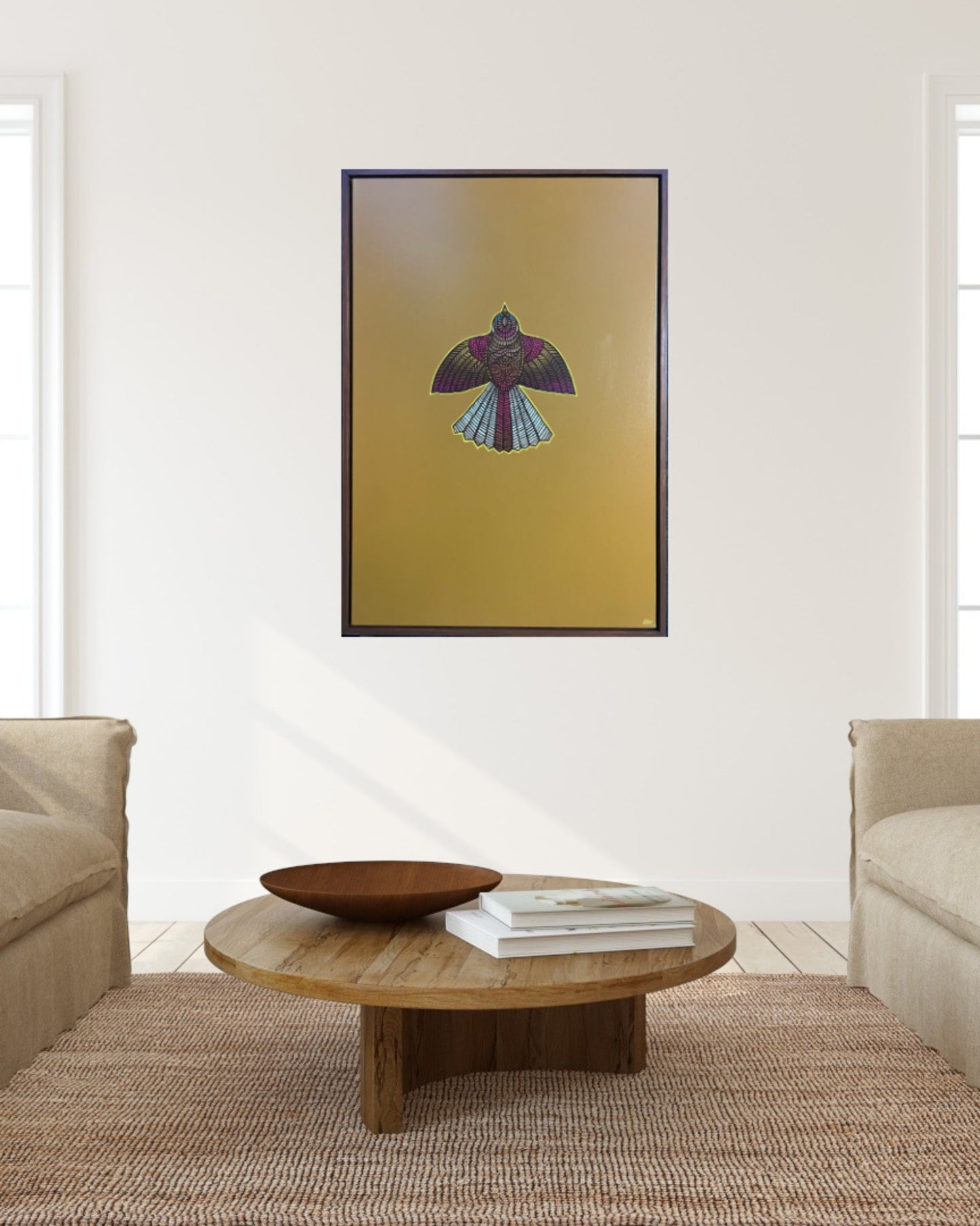 Nga Tamariki - Pīwakawaka - Original Painting