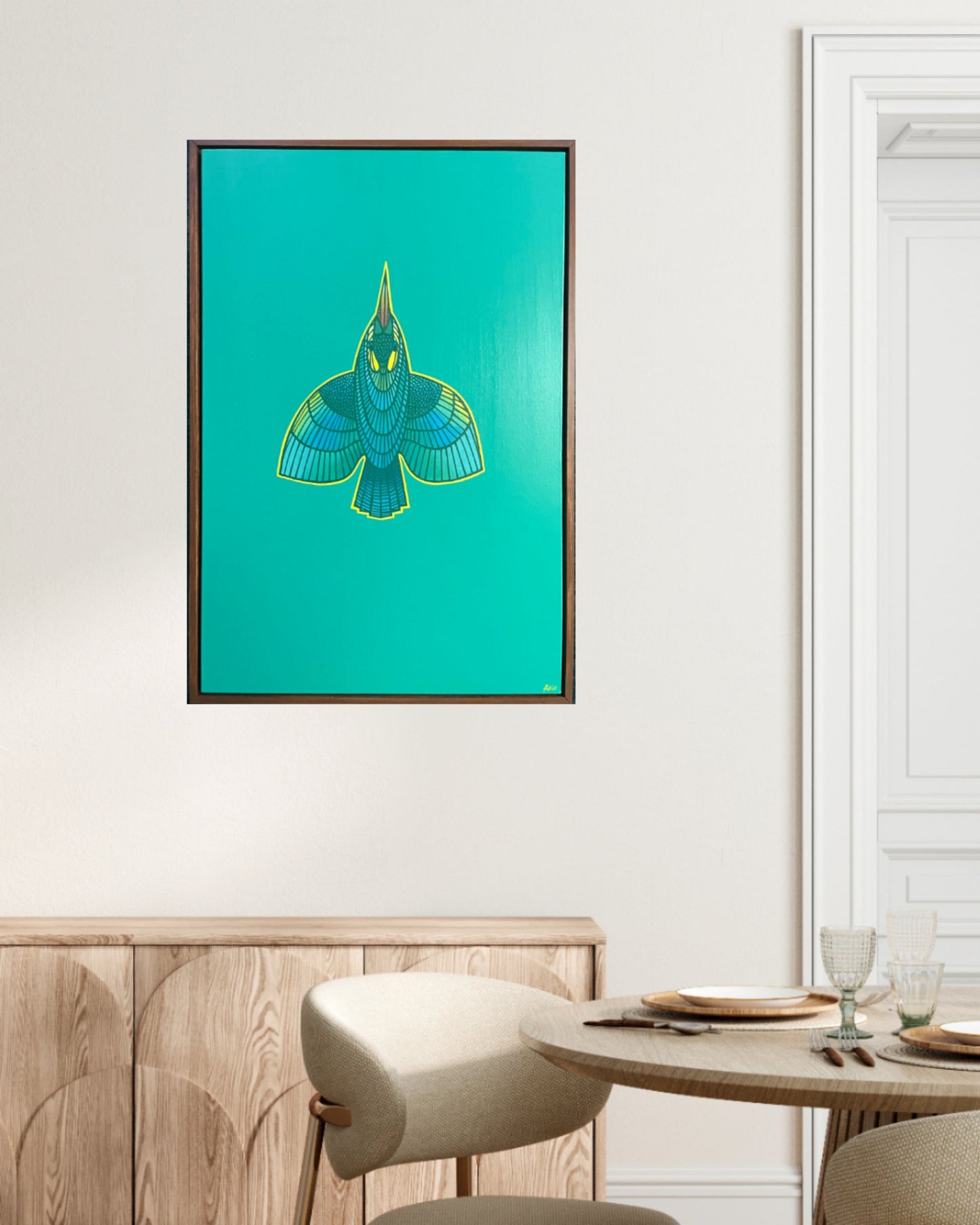 Nga Tamariki - Kōtare - Original Painting