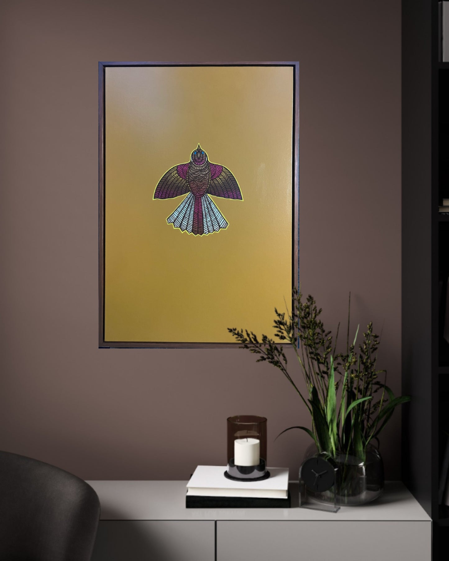 Nga Tamariki - Pīwakawaka - Original Painting