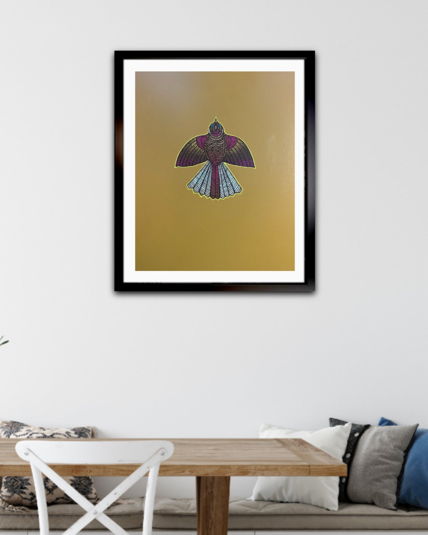 Nga Tamariki - Pīwakawaka - Print
