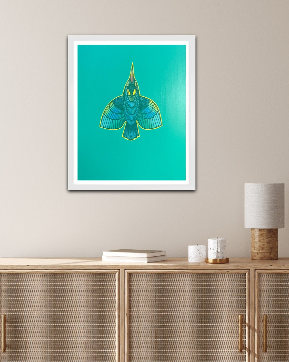 Nga Tamariki - Kōtare - Print