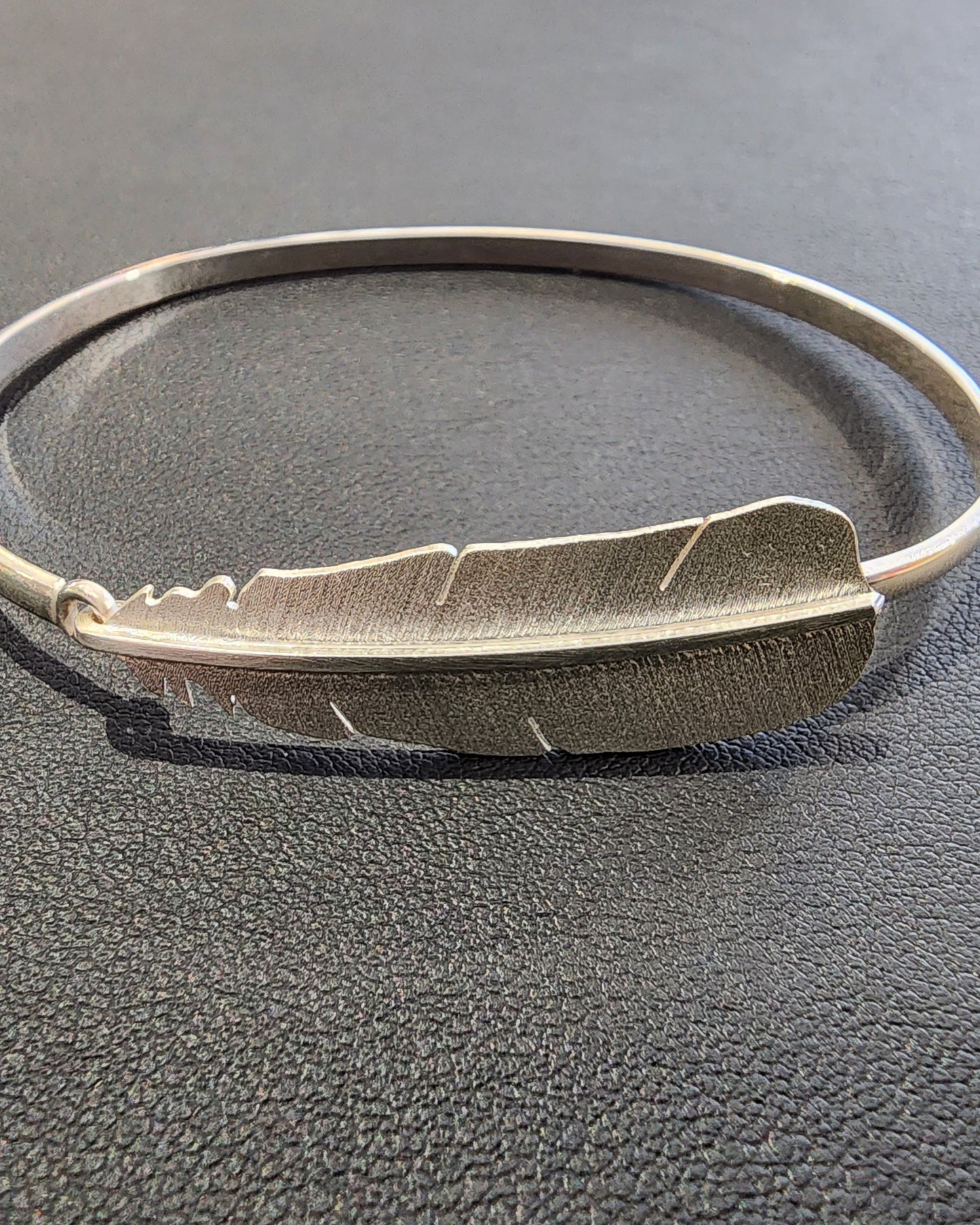 Huia Silver Bangle
