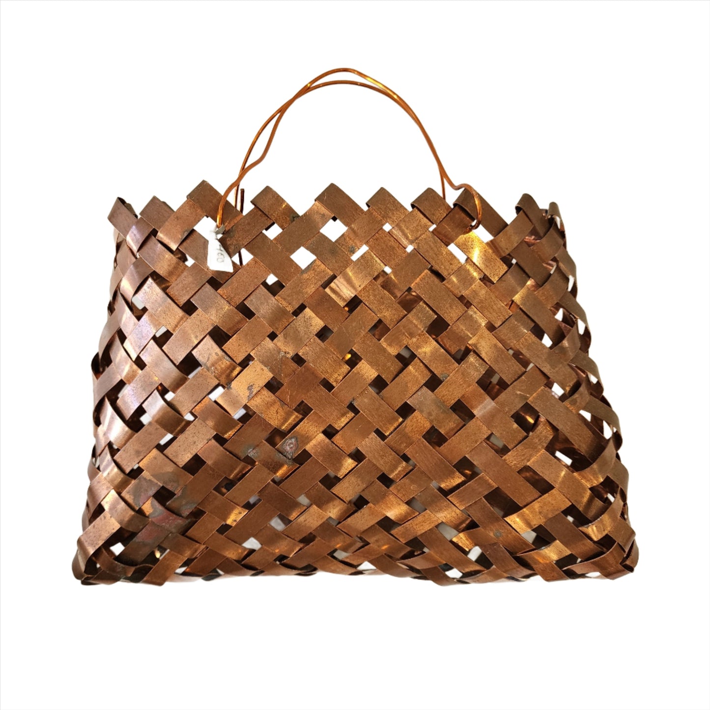 Woven copper kete 2.