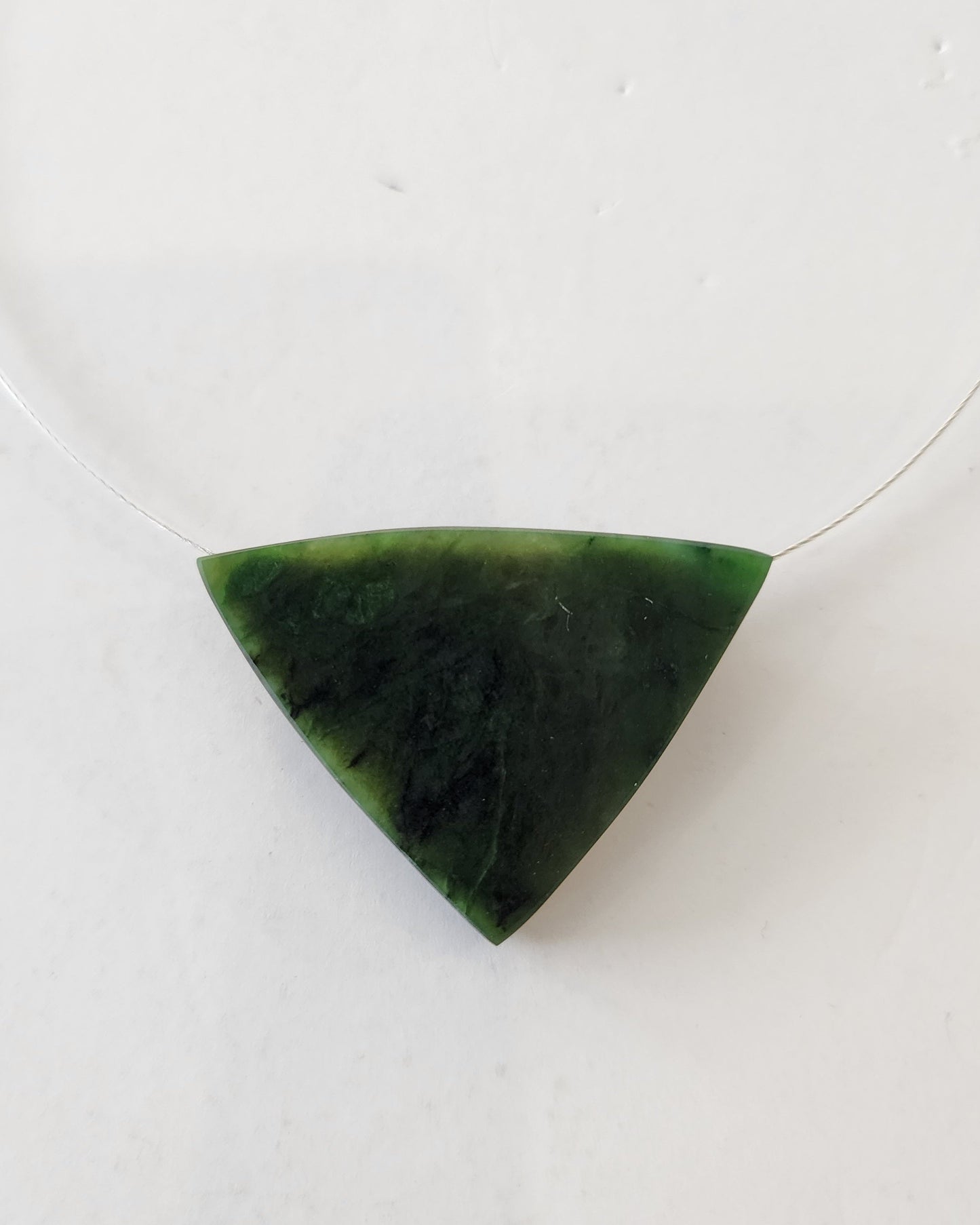 Freeform Pendant - Greenstone