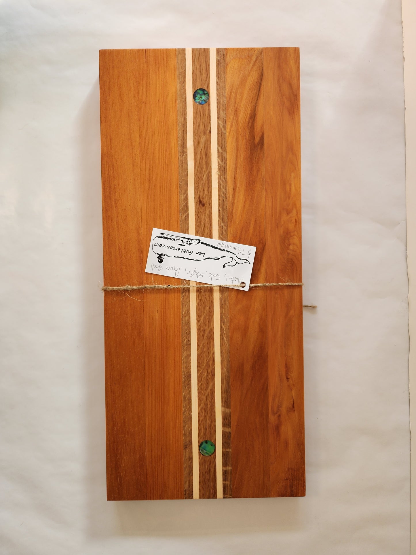 Wooden Grazing Board with Paua II