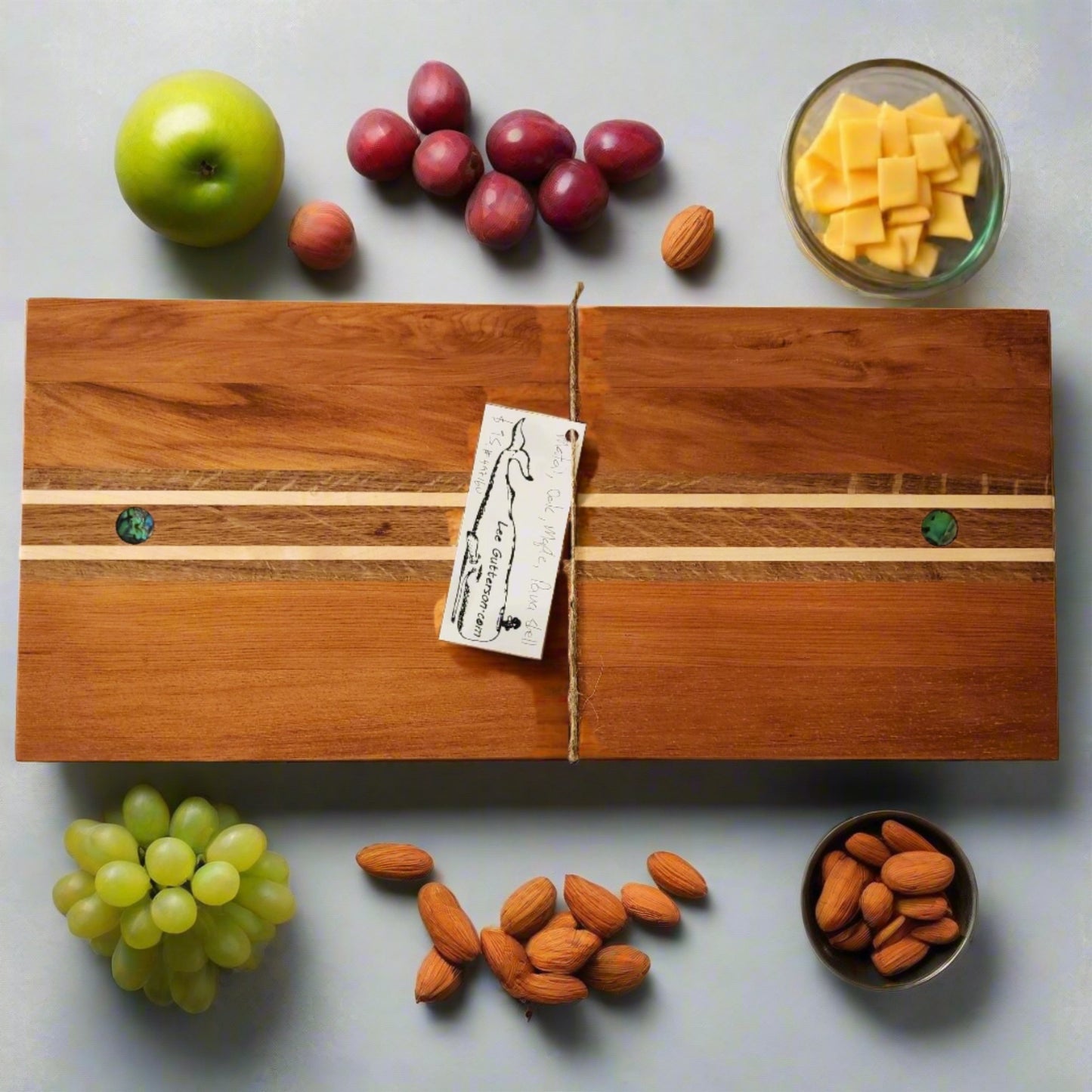 Wooden Grazing Board with Paua II