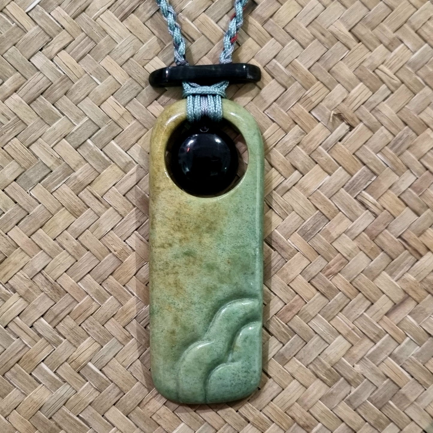 Peace Doves & Bell Pounamu Pendant