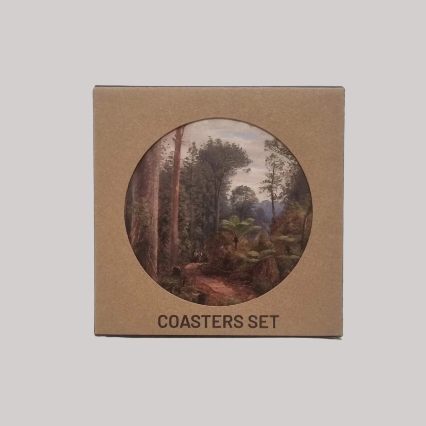 Old Masters Coasters - Among the Kauris