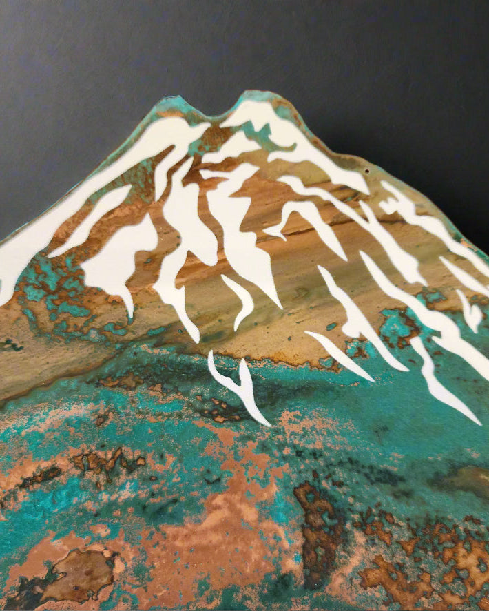 Taranaki Winter Large Stencil
