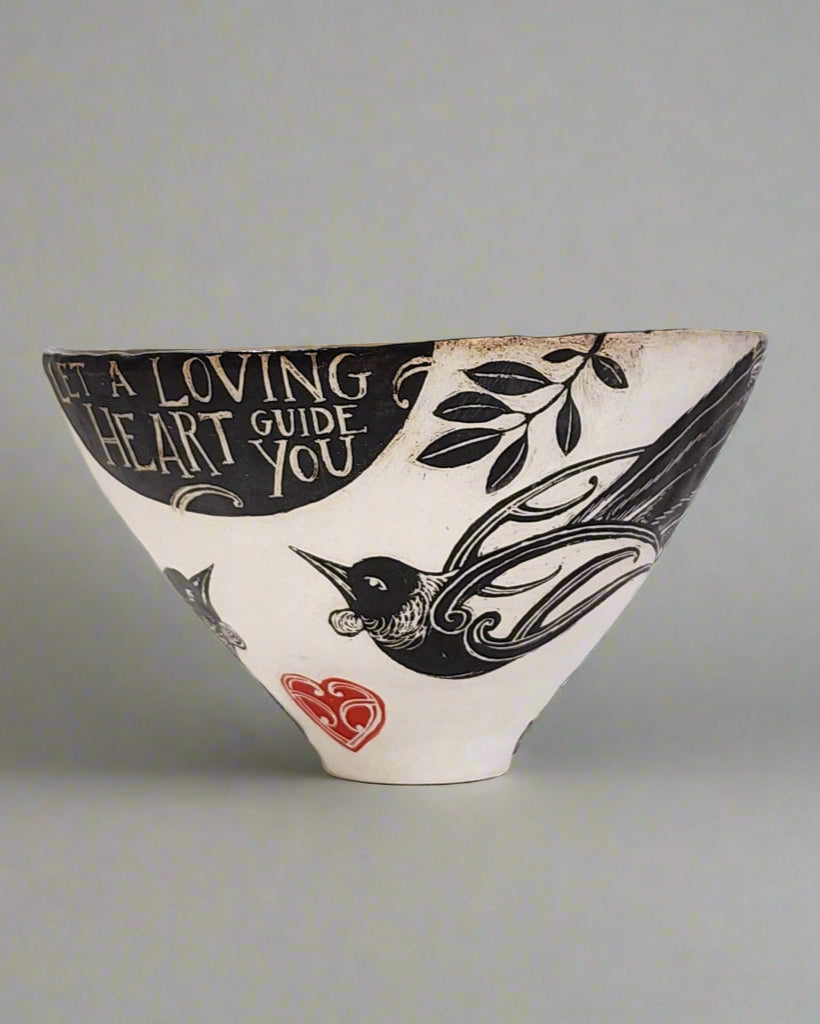 Let a Loving Heart Guide You Blessing Bowl