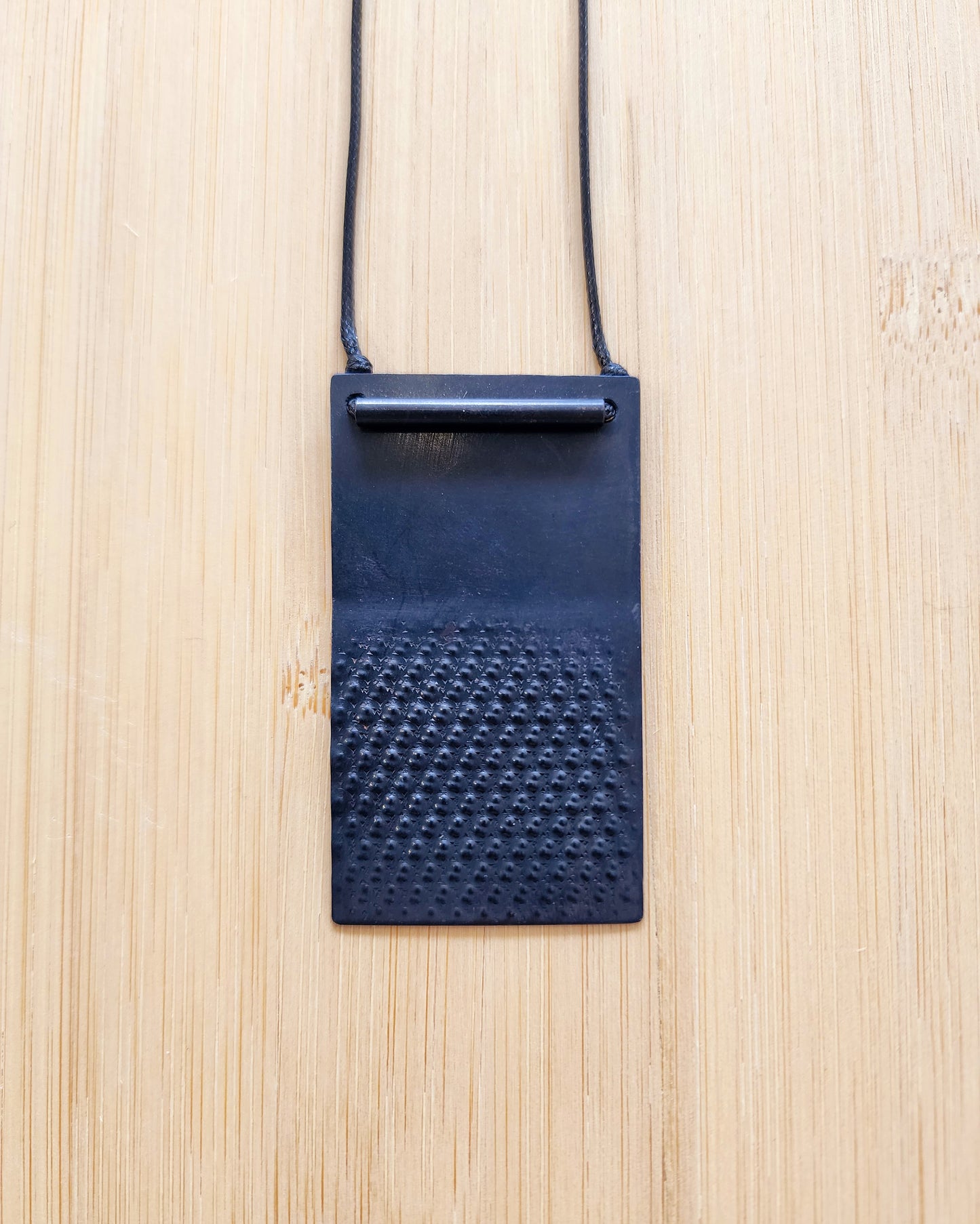 Oxidised Copper Pendant
