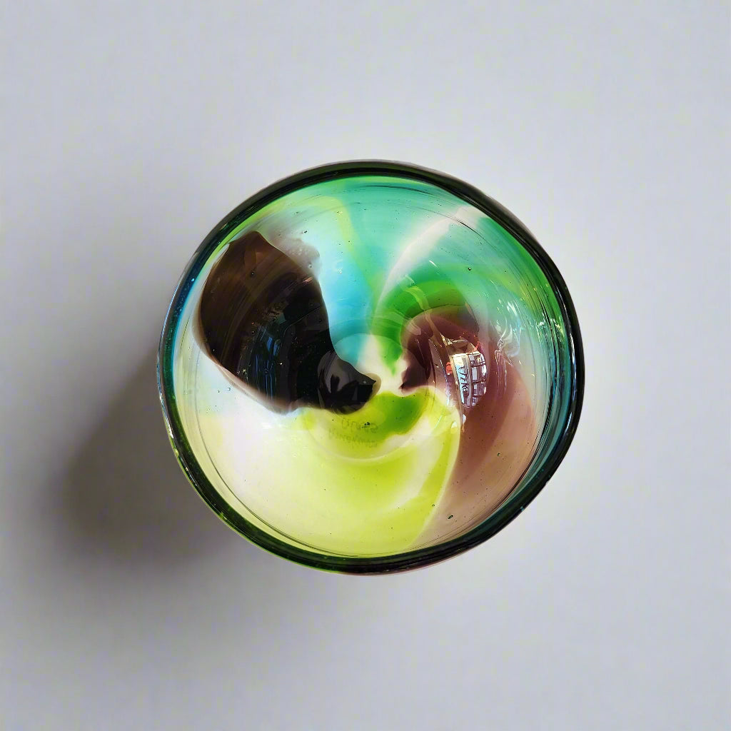 Gem Glass Bowl Emerald