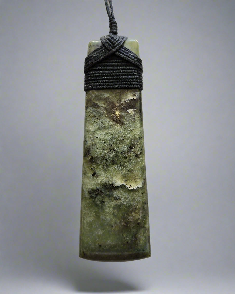 Large Toki Pounamu Pendant II