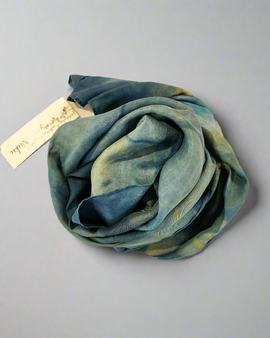 Silk Eco Scarf - Ake Ake & Indigo