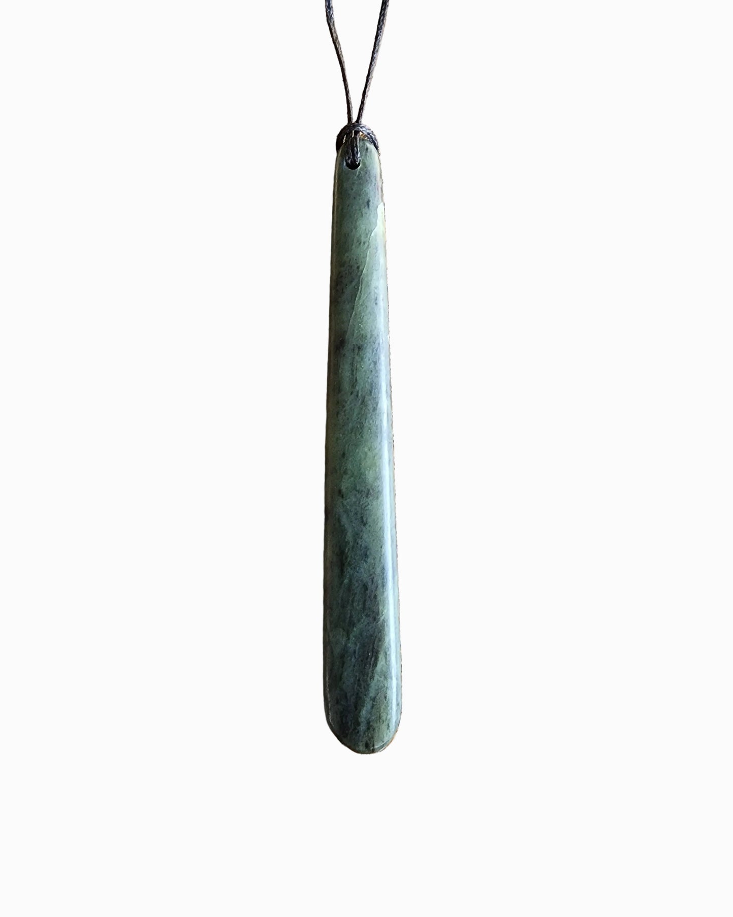 Long Pounamu Roimata Pendant