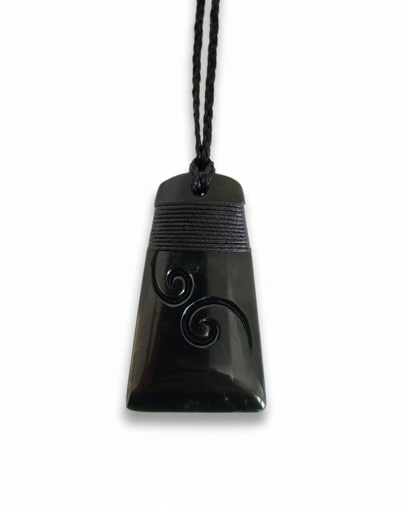 Pounamu Toki with Koru