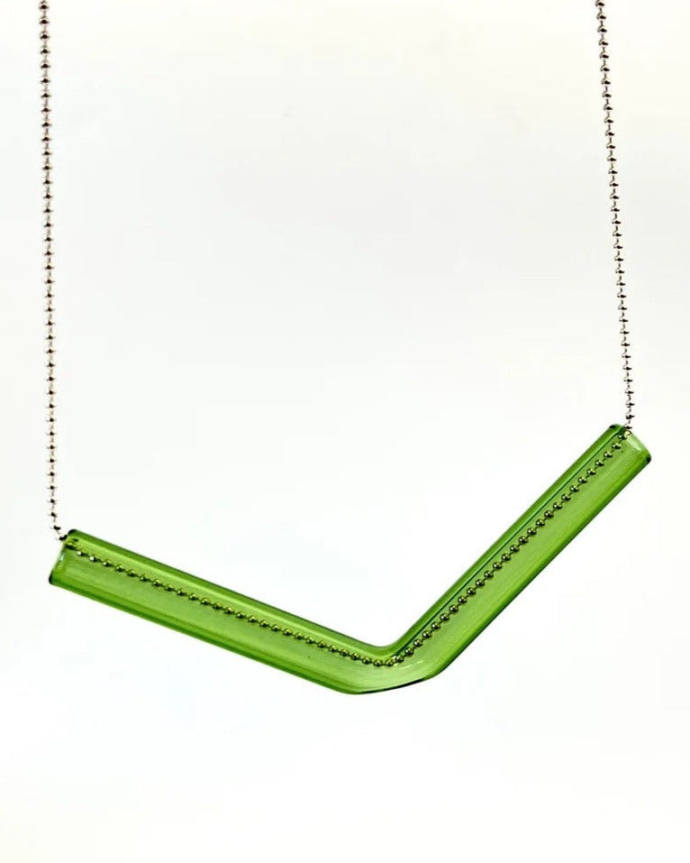 Glass Angle Necklace