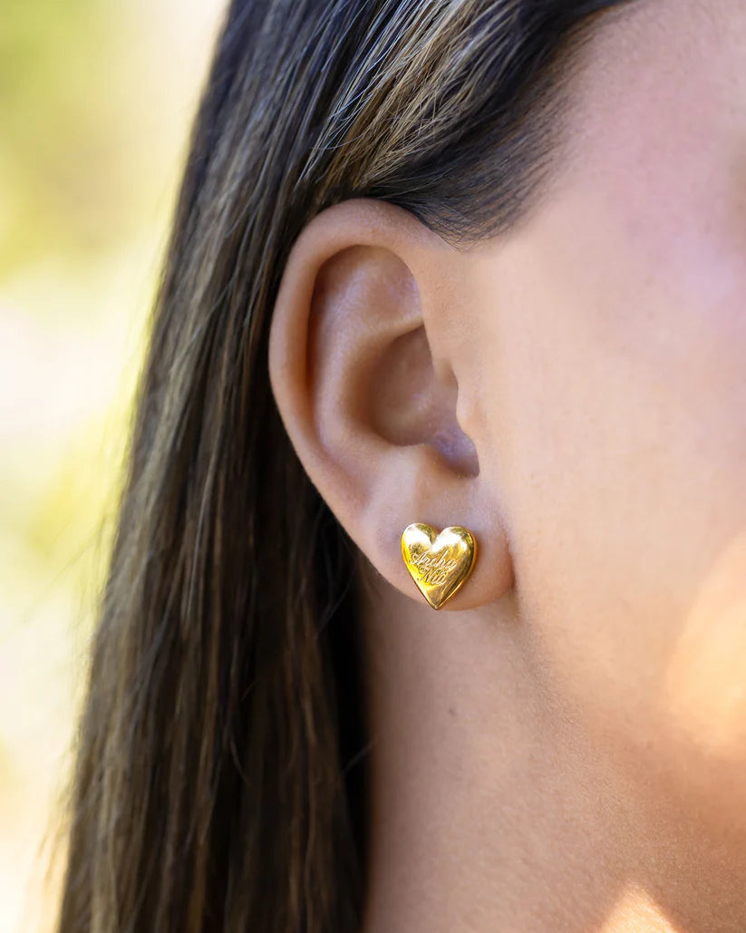 Aroha nui - Much Love Stud Earrings