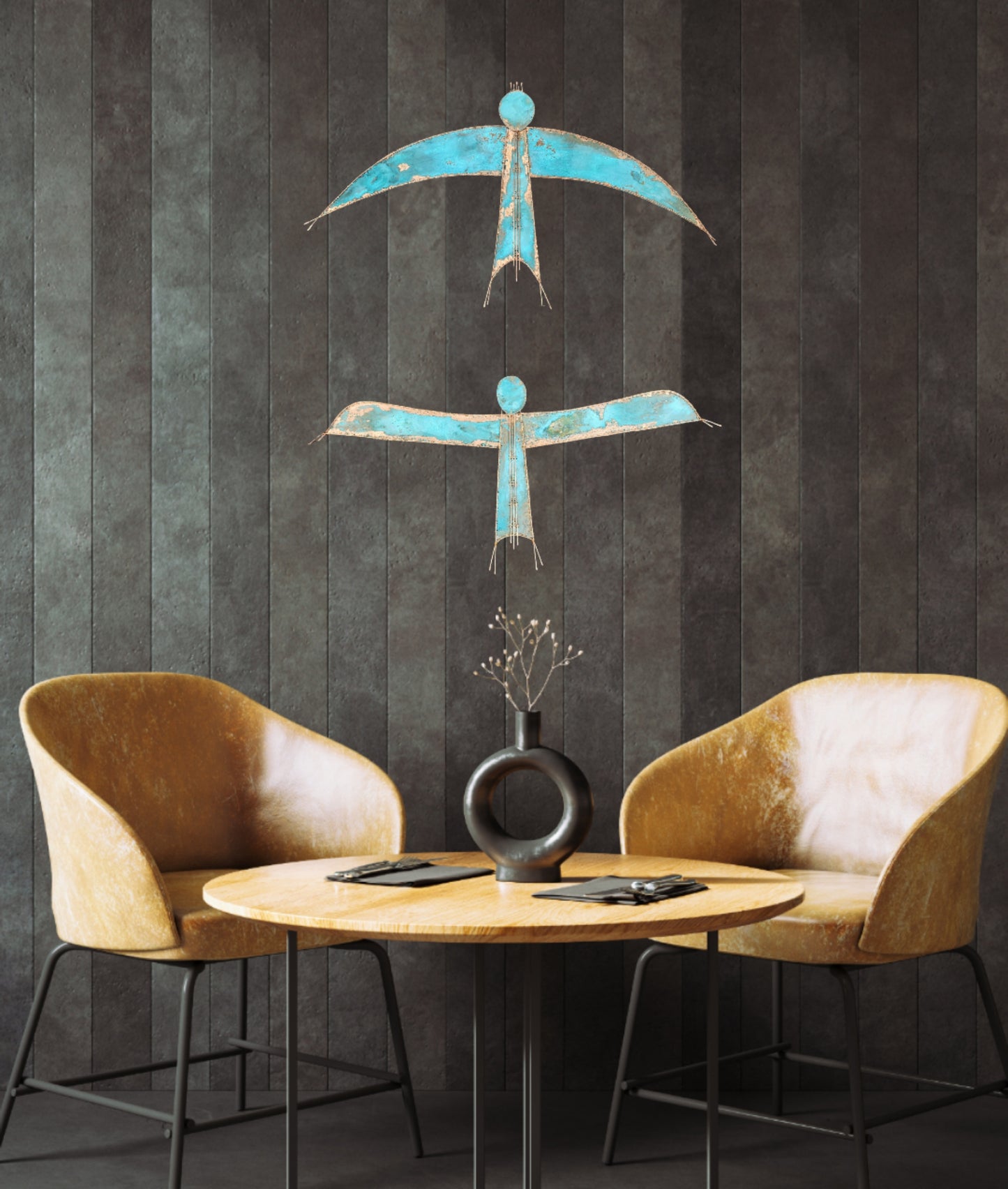 Copper Birdwoman Kite