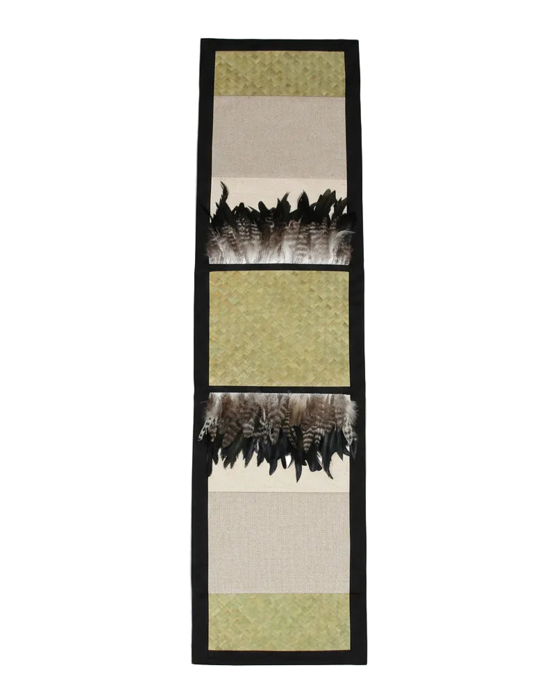 Driftwood - Medium Feather Table Runner