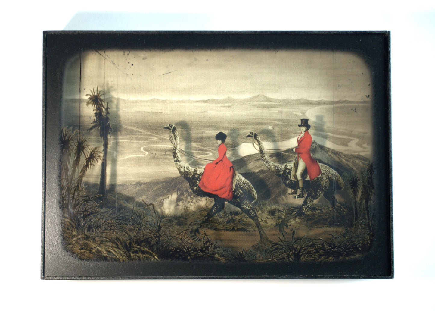 Moa Diorama - Scene 3 Canterbury From The Bridle Path