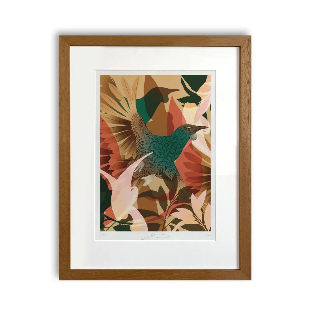 Flox Tūī Whenua Print