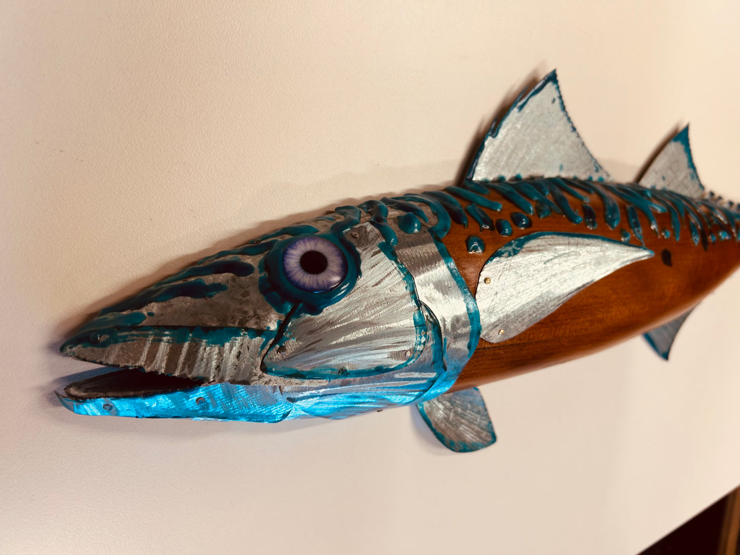 Holly Mackerel in Swamp Kauri