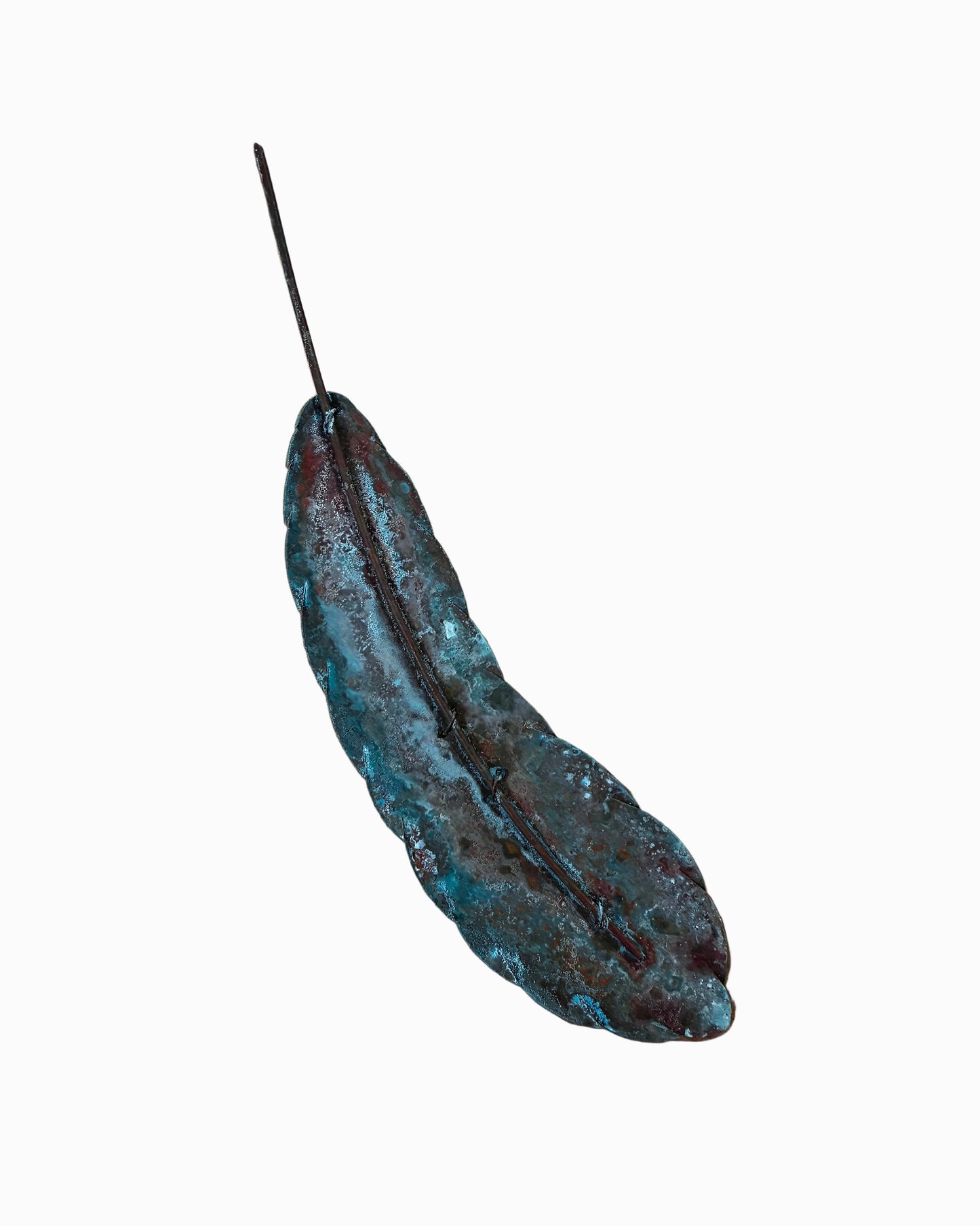 Copper Rounded Feather Medium and Small