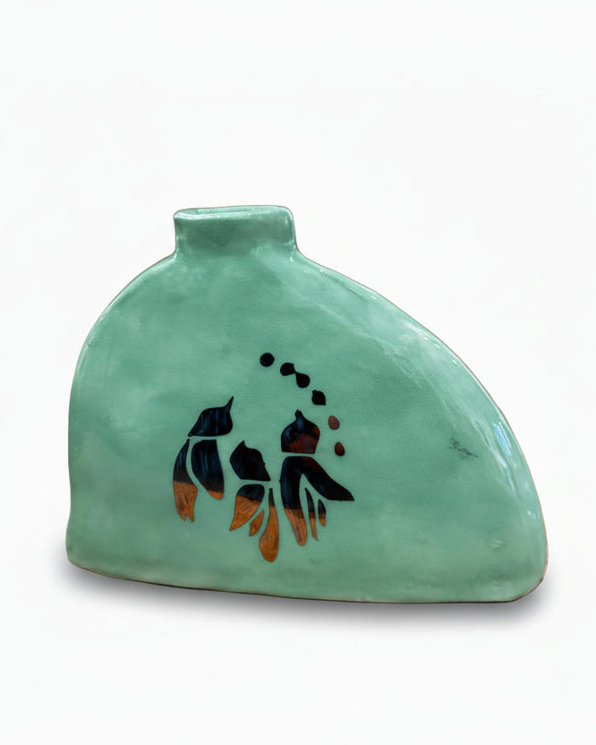 Kowhai Small Triangle Vase