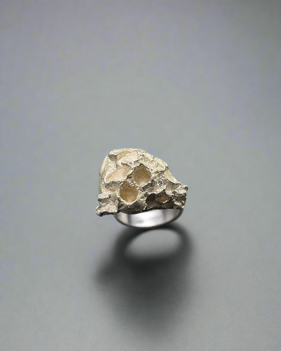 Barnacle Ring with Diamond