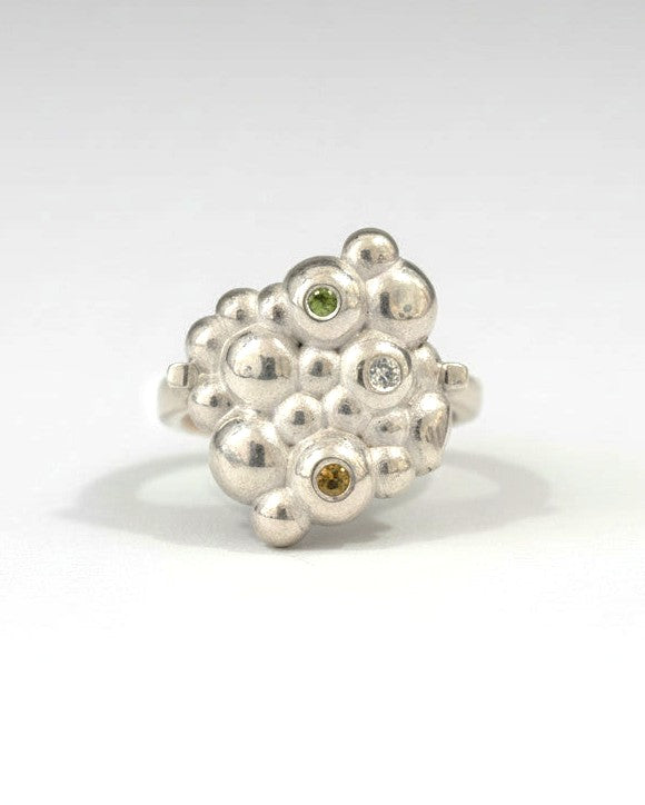 Balloon Art Ring in Sterling Silver