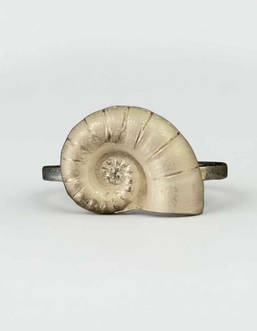 Squid Ring with Lab Diamond