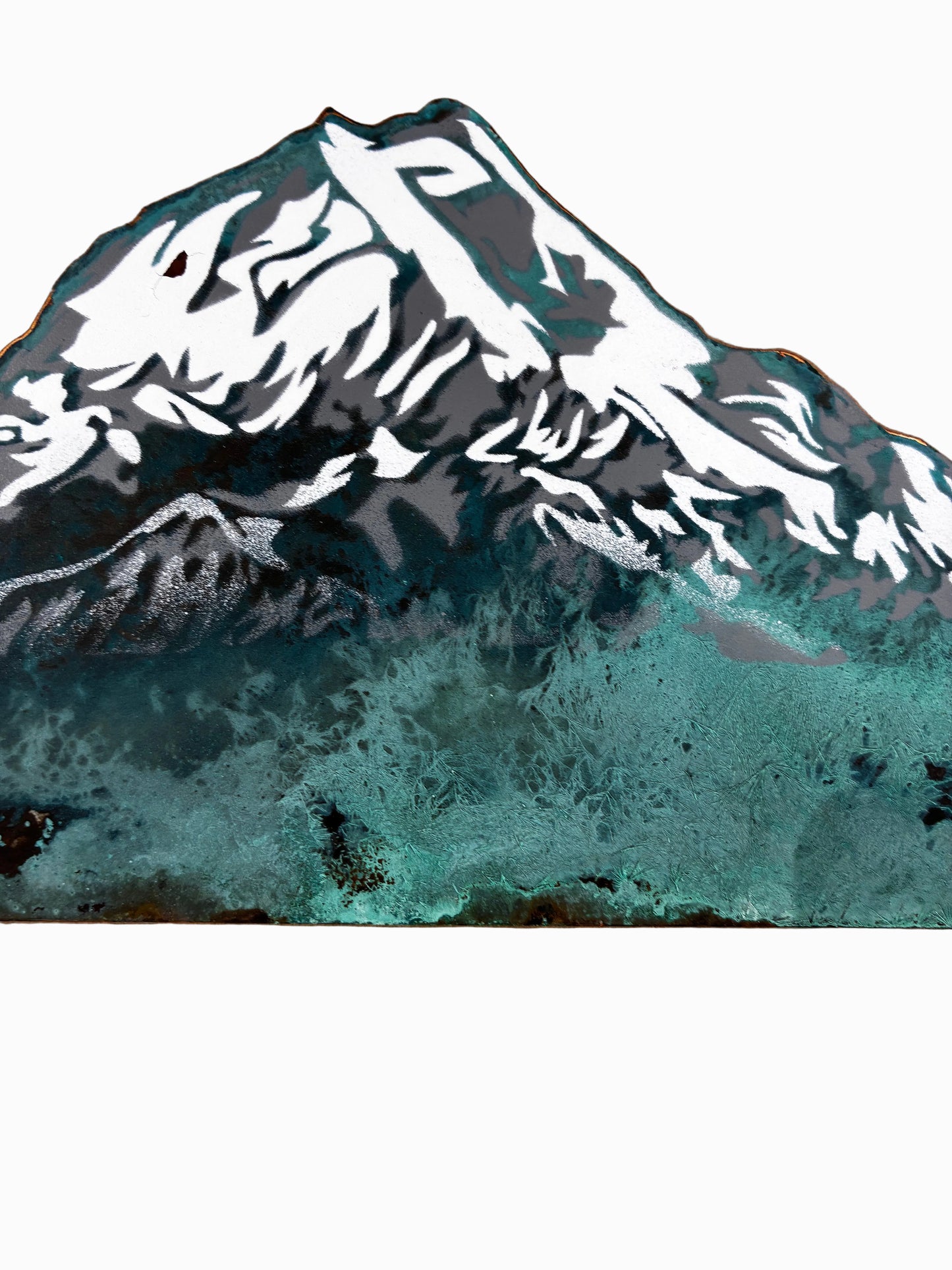Aoraki / Mt Cook - Small Winter Stencil