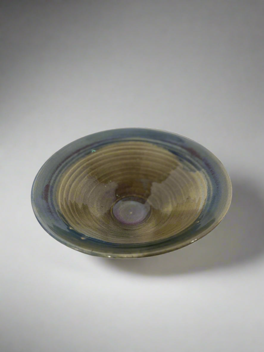 Blue Fruit Bowl