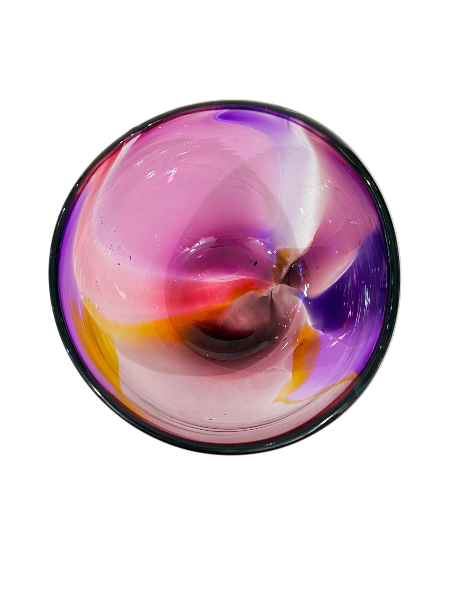 Gem Glass Bowl - Orchid