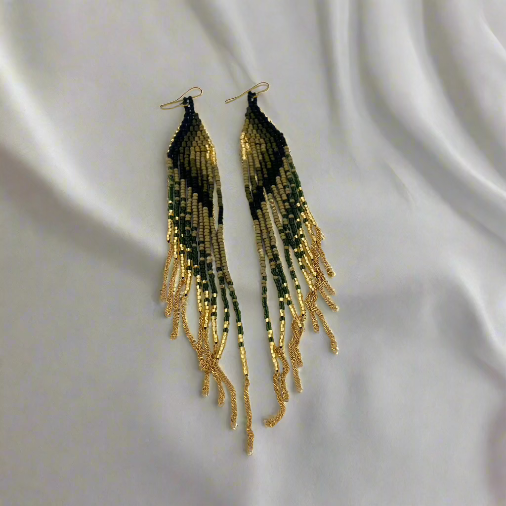 Celtic Tassel Earrings
