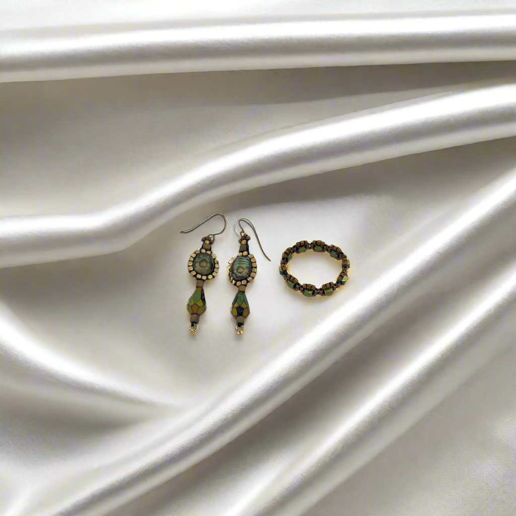 Dragon's Egg Drop Earrings