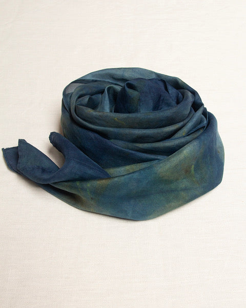 Silk Eco Scarf - Ake Ake & Indigo