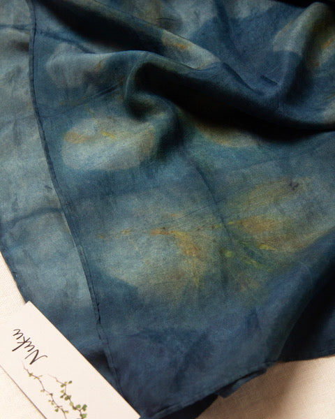 Silk Eco Scarf - Ake Ake & Indigo
