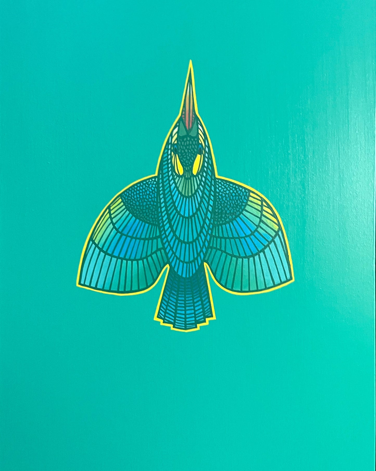 Nga Tamariki - Kōtare - Print