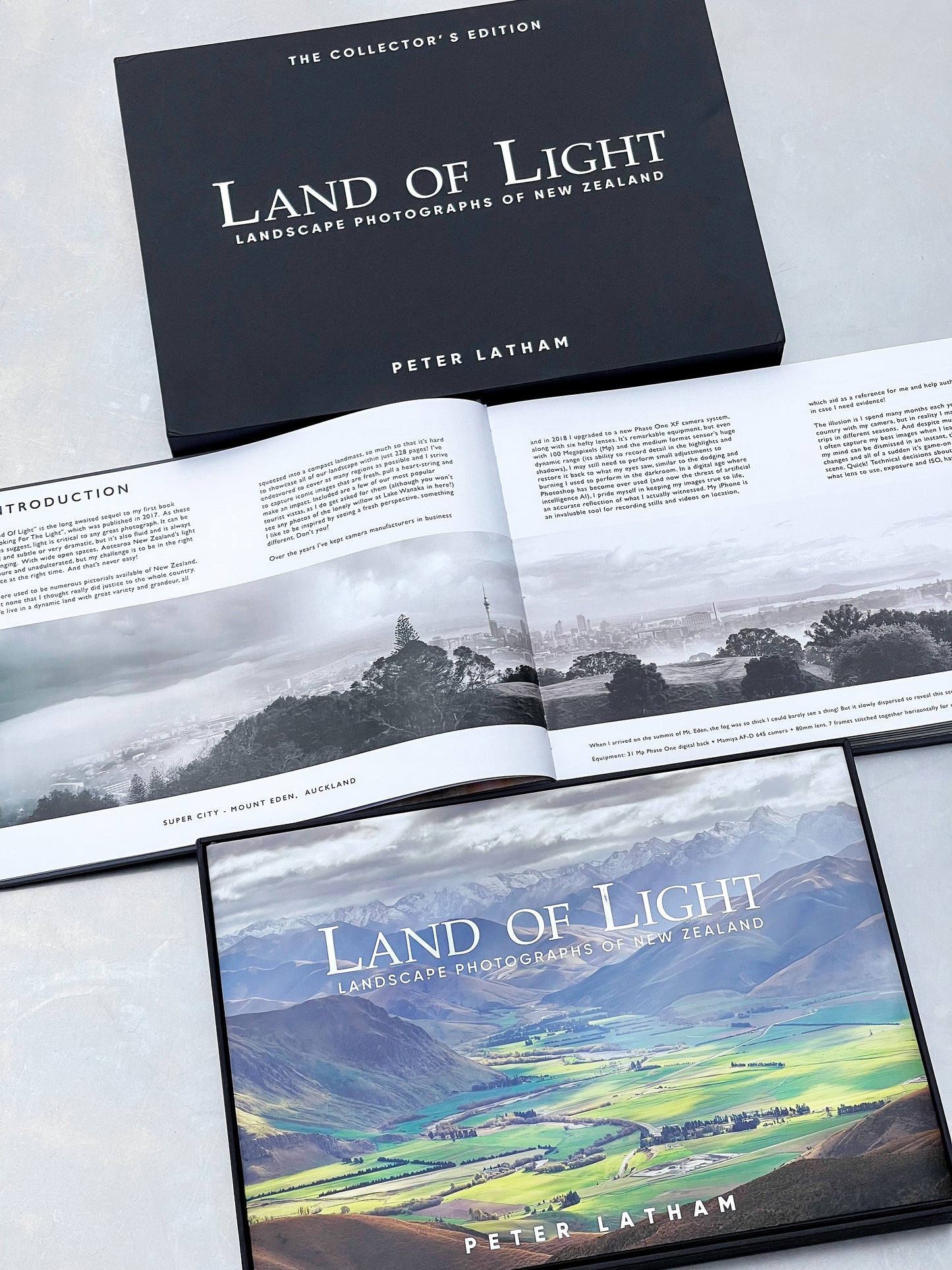 Book "Land of Light" Signed collector's edition
