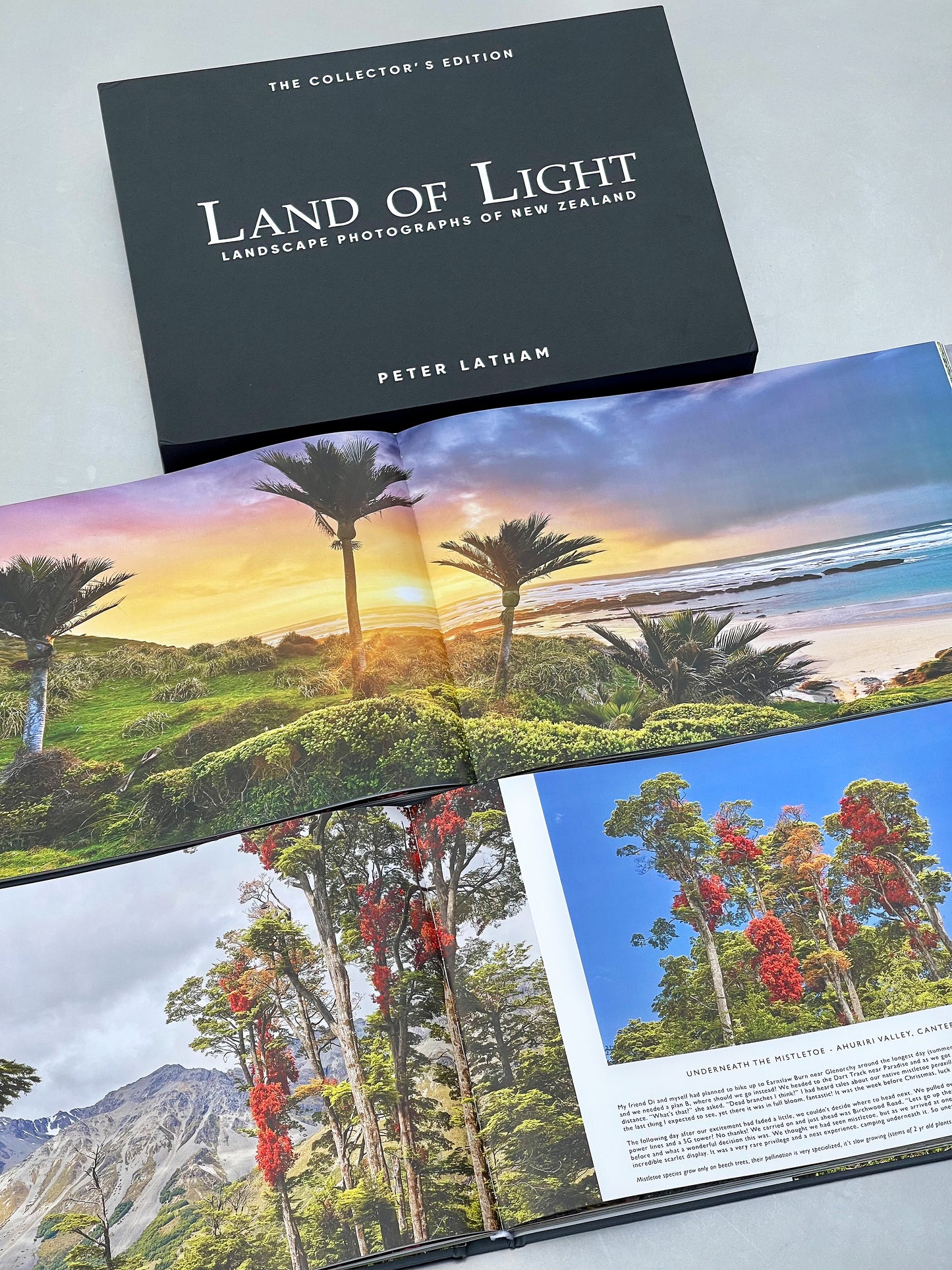 Book "Land of Light" Signed collector's edition